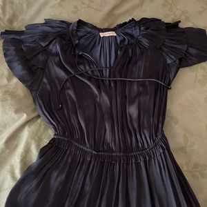 So 2 Ulla Johnson long navy dress